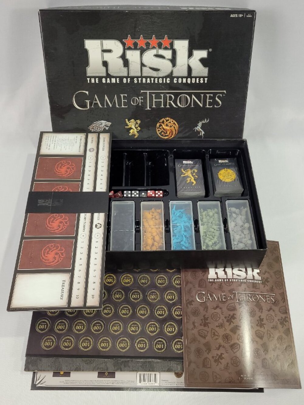 Game of Thrones Risk 2015 Vintage Strategy War Board Game by Parker Brothers